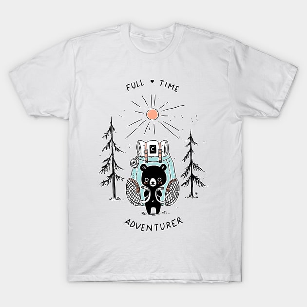 Adventure Bear T-Shirt by Freeminds